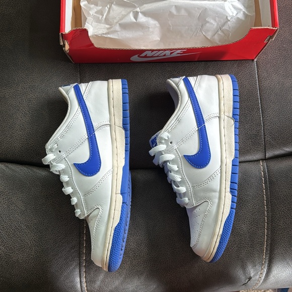 Nike Dunk Low (GS) summit white/hyper royal - Picture 6 of 8